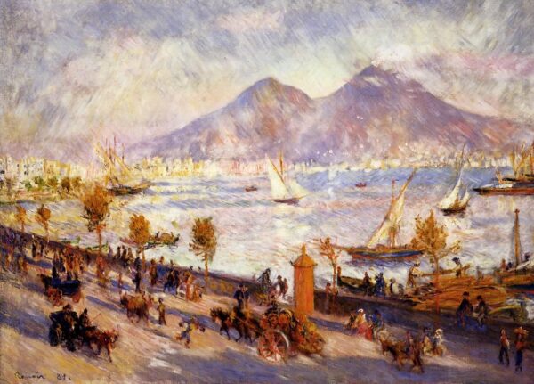 El Monte Vesubio por la mañana – Pierre-Auguste Renoir Pierre-Auguste Renoir mx.artemisreproduction.com