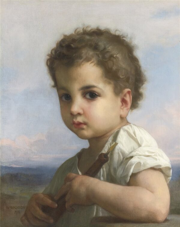 El flautista – William Bouguereau William Bouguereau mx.artemisreproduction.com