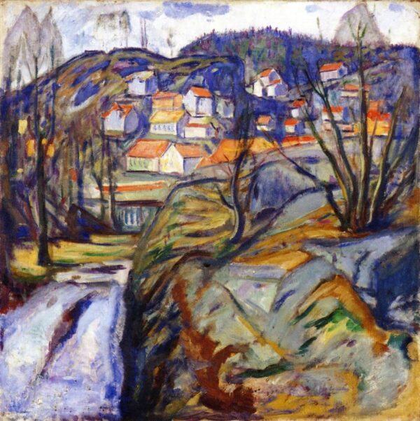 Primavera en Kragero – Edvard Munch Edvard Munch mx.artemisreproduction.com