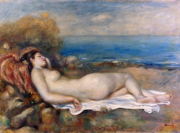 Baños reposando a la orilla del mar – Pierre-Auguste Renoir Pierre-Auguste Renoir mx.artemisreproduction.com