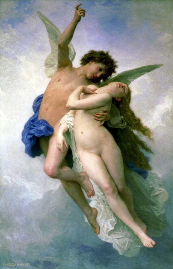 Psique y el Amor – William Bouguereau William Bouguereau mx.artemisreproduction.com