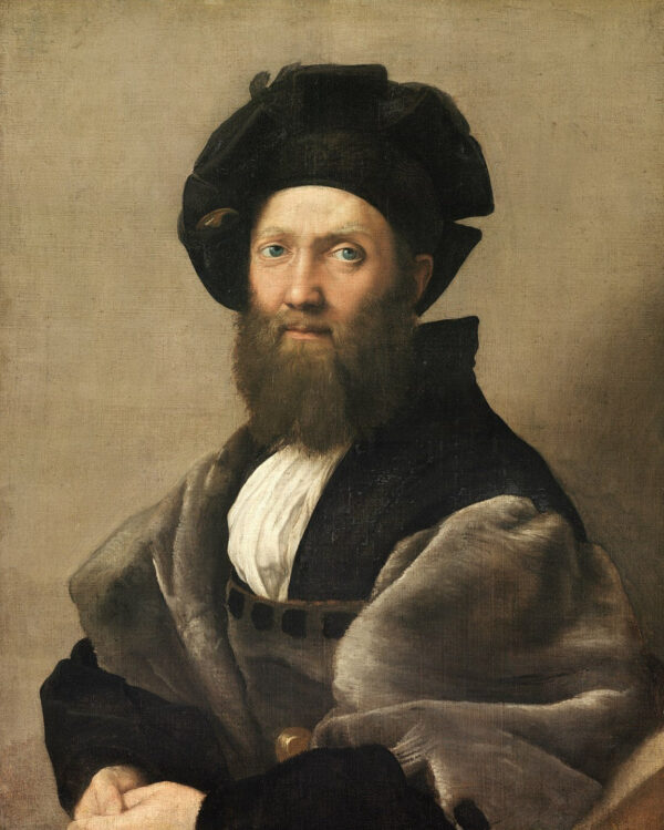 Retrato de Baldassare Castiglione – Rafael (pintor) Rafael Sanzio mx.artemisreproduction.com