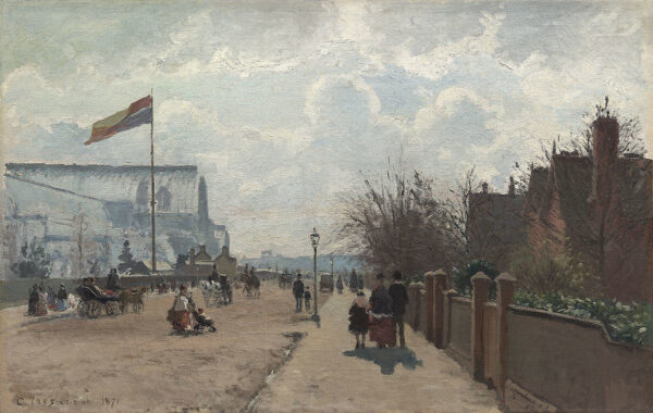 El Crystal Palace, Londres – Camille Pissarro Camille Pissarro mx.artemisreproduction.com