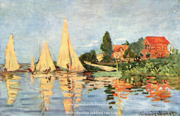 Régatas en Argenteuil – Claude Monet Claude Monet mx.artemisreproduction.com