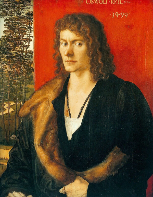 Retrato de Oswald Krell – Albrecht Dürer Albrecht Dürer mx.artemisreproduction.com