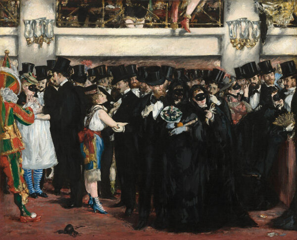 Baile de máscaras en la ópera – Edouard Manet Édouard Manet mx.artemisreproduction.com