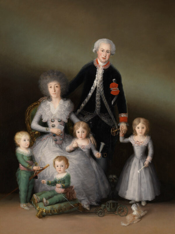 La familia del duque de Osuna – Francisco de Goya Francisco de Goya mx.artemisreproduction.com