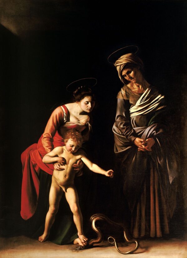 La Madonna de los mozos de cuadra – Caravaggio Caravaggio mx.artemisreproduction.com