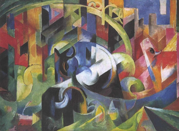 El ganado I – Franz Marc Franz Marc mx.artemisreproduction.com