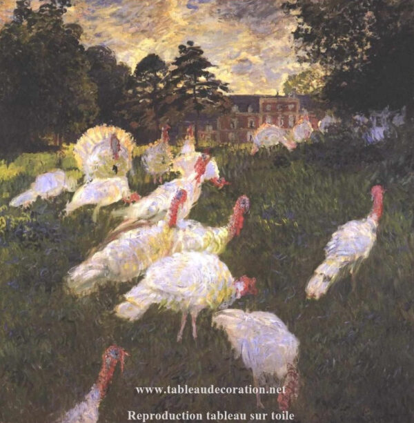 Los Pavos – Tableau Monet Claude Monet mx.artemisreproduction.com