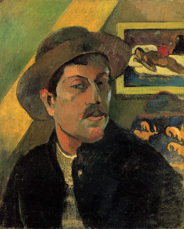 Autorretrato con sombrero – Paul Gauguin Paul Gauguin mx.artemisreproduction.com