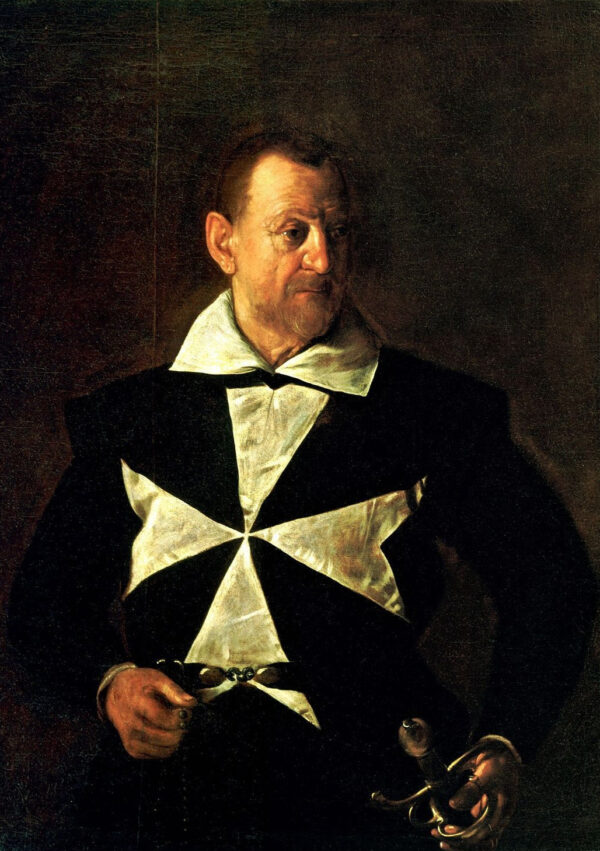 Retrato de Alof de Wignacourt – Caravaggio Caravaggio mx.artemisreproduction.com