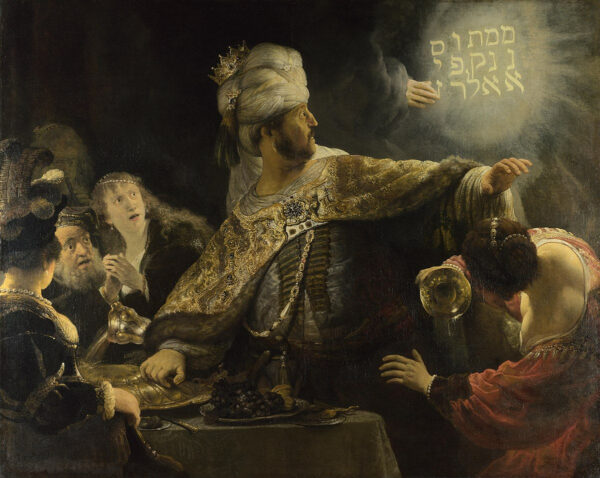 El festín de Balthazar – Rembrandt van Rijn Rembrandt van Rijn mx.artemisreproduction.com