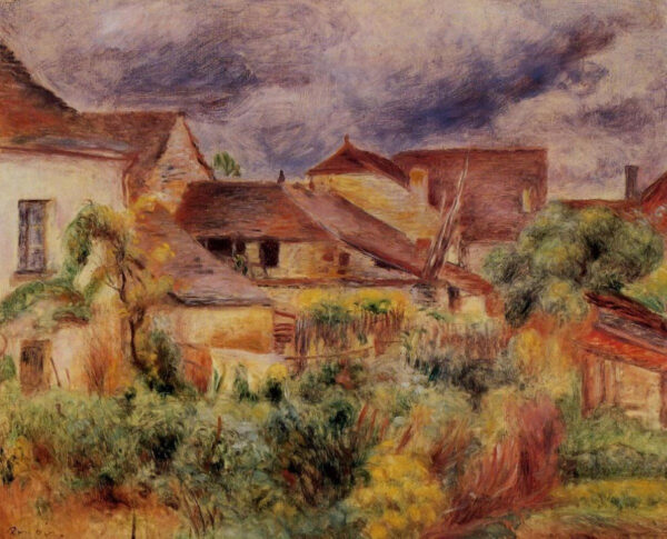 El pequeño pueblo de Essoyes – Pierre-Auguste Renoir Pierre-Auguste Renoir mx.artemisreproduction.com