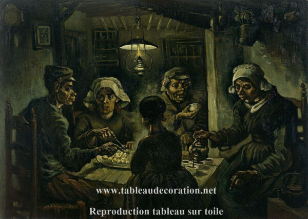 Los comedores de papas – Van Gogh Cuadros Populares mx.artemisreproduction.com