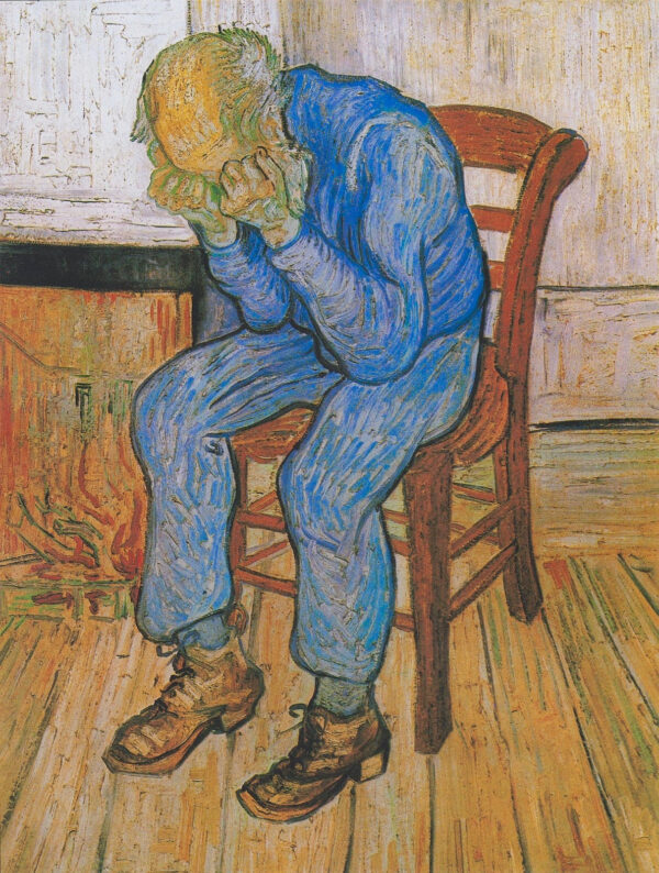 A la puerta de la eternidad – Van Gogh Vincent Van Gogh mx.artemisreproduction.com