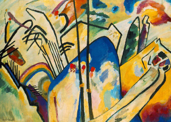 Composición IV – Vassily Kandinsky Vasili Kandinski mx.artemisreproduction.com