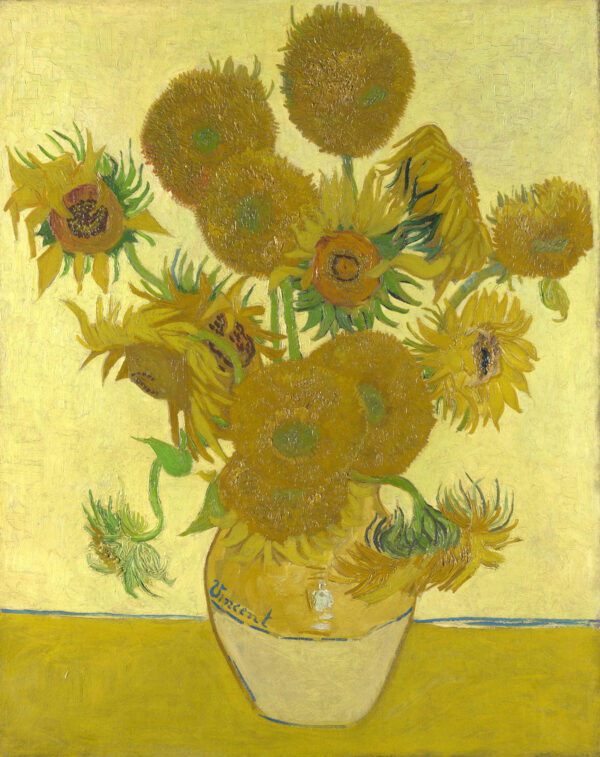 Jarrón con quince girasoles – Van Gogh Serie Girasoles de Vincent van Gogh mx.artemisreproduction.com