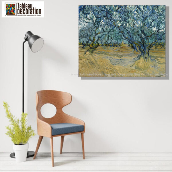 El campo de olivos – Van Gogh Vincent Van Gogh mx.artemisreproduction.com 2