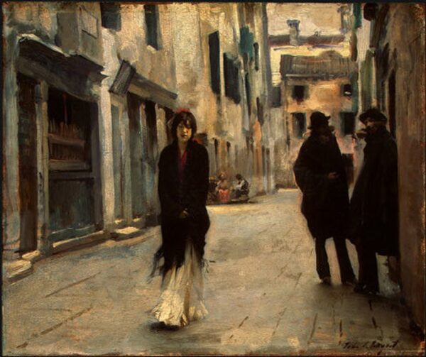 Calle en Venecia – John Singer Sargent John Singer Sargent mx.artemisreproduction.com