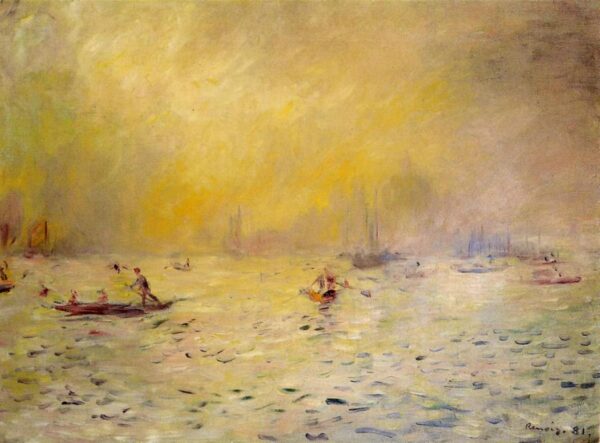 Vista de Venecia, niebla – Pierre-Auguste Renoir Pierre-Auguste Renoir mx.artemisreproduction.com