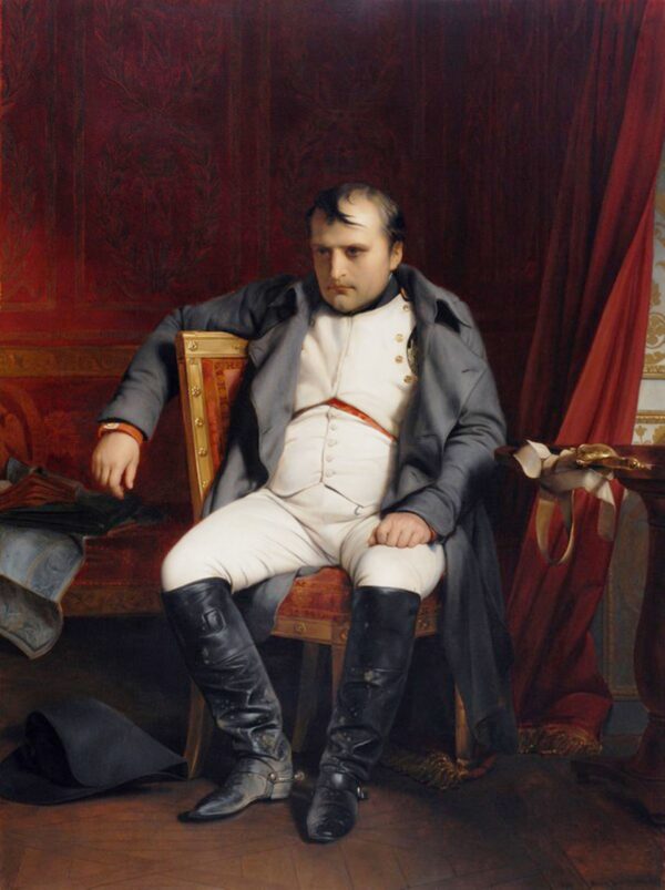 Napoleón Bonaparte abdica en Fontainebleau – Paul Delaroche Cuadros Populares mx.artemisreproduction.com