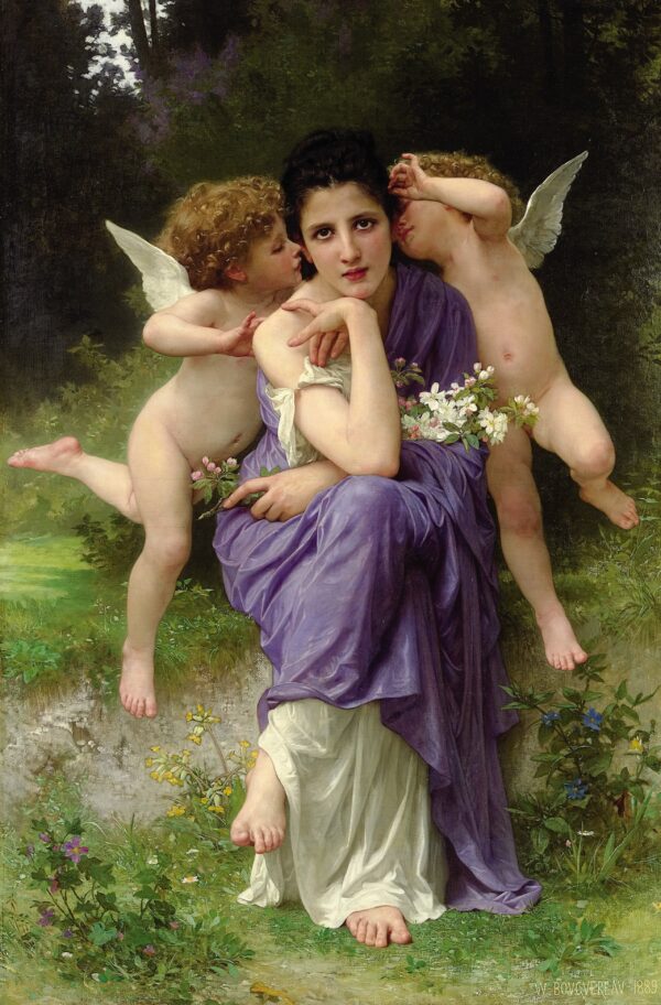 Cantos de primavera – William Bouguereau William Bouguereau mx.artemisreproduction.com