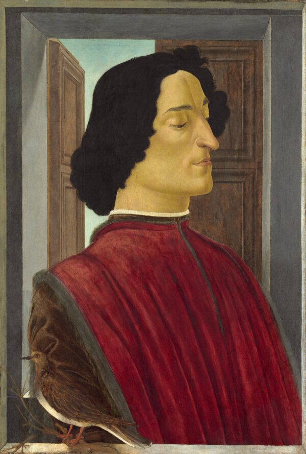 Retrato de Giuliano de’ Medici (1453-1478) – Sandro Botticelli Sandro Botticelli mx.artemisreproduction.com