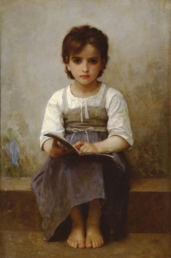 La dura lección – William Bouguereau William Bouguereau mx.artemisreproduction.com