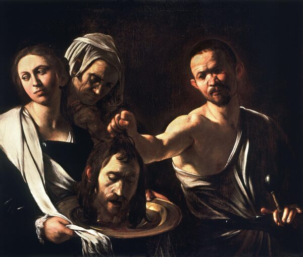 Salomé recibe la cabeza de San Juan Bautista – Caravaggio Caravaggio mx.artemisreproduction.com