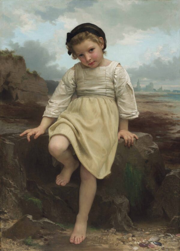 Sobre la roca – William Bouguereau William Bouguereau mx.artemisreproduction.com