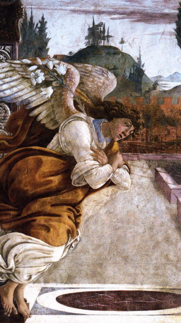 Ángel de la Anunciación – Sandro Botticelli Sandro Botticelli mx.artemisreproduction.com