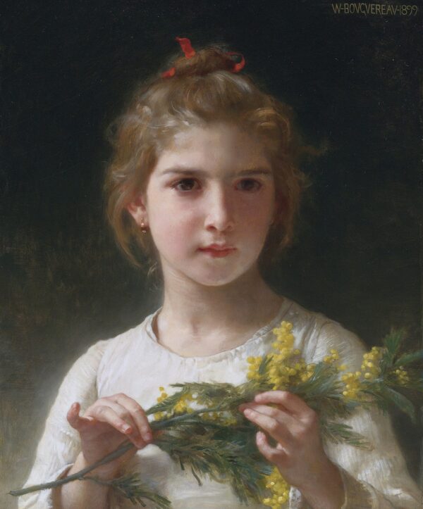 Mimosa – William Bouguereau William Bouguereau mx.artemisreproduction.com