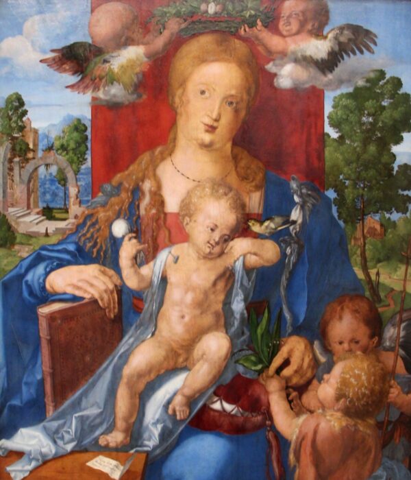 Virgen con el Niño en el regazo – Albrecht Dürer Albrecht Dürer mx.artemisreproduction.com