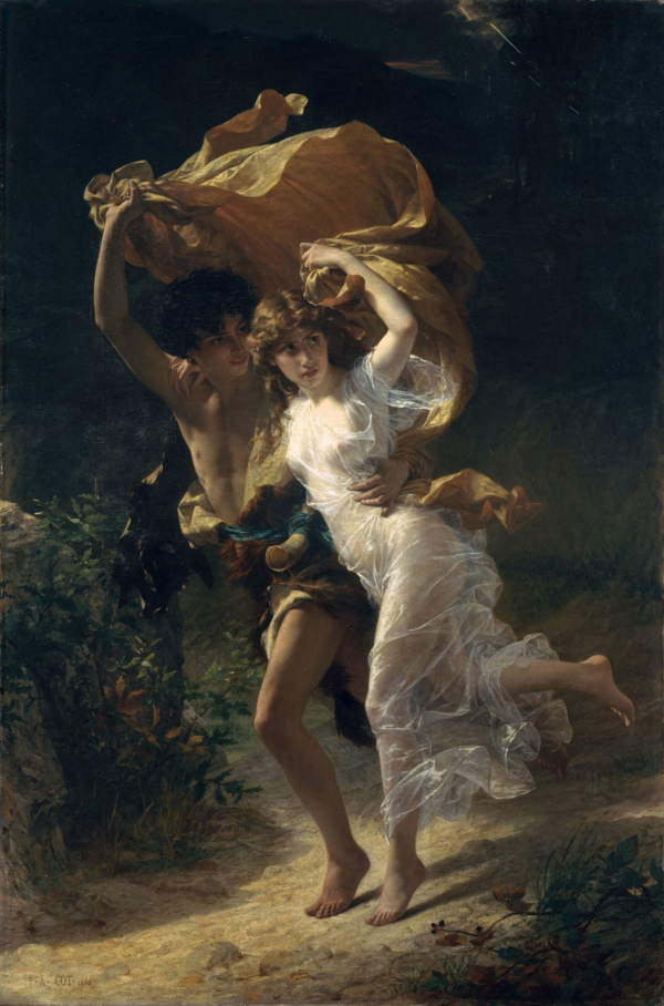 La Tempestad – Pierre Auguste Cot Cuadros Populares mx.artemisreproduction.com