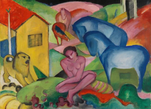 El sueño – Franz Marc Franz Marc mx.artemisreproduction.com