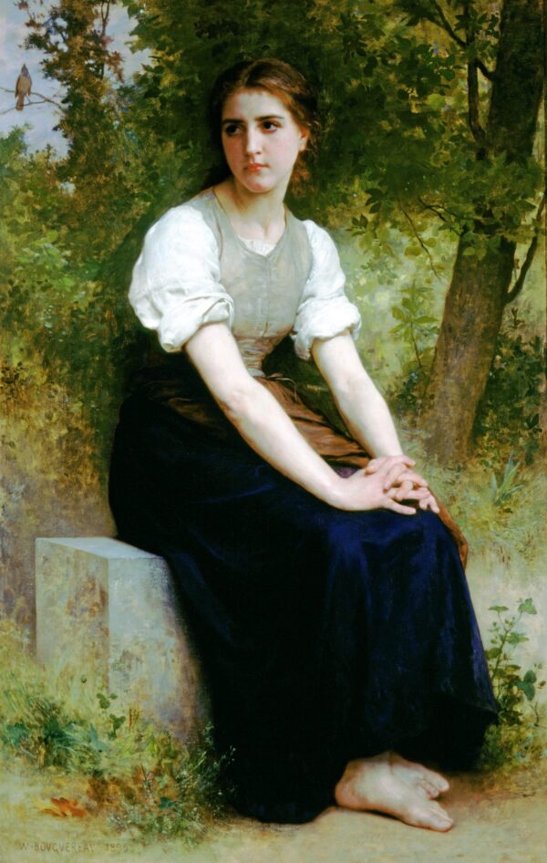 El canto del ruiseñor – William Bouguereau William Bouguereau mx.artemisreproduction.com