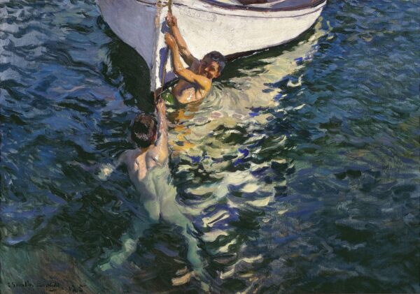 El barco blanco de Javea – Sorolla Joaquín Sorolla mx.artemisreproduction.com