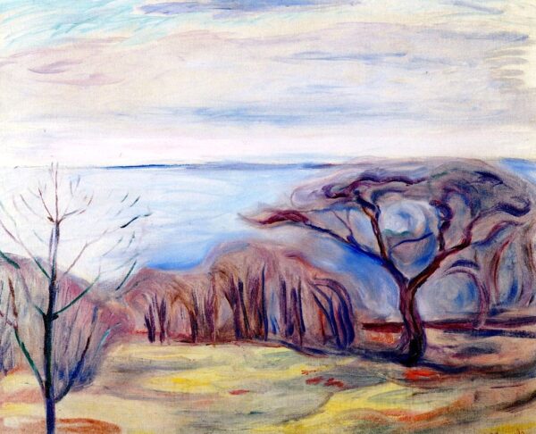 Paisaje de primavera – Edvard Munch Edvard Munch mx.artemisreproduction.com