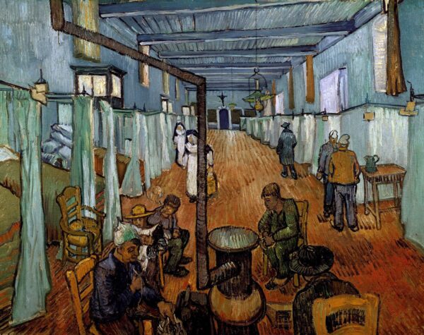 Habitación en el hospital de Arles – Van Gogh Vincent Van Gogh mx.artemisreproduction.com