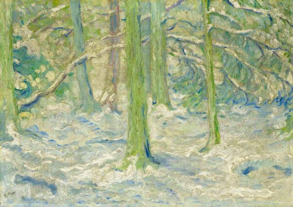 Bosque nevado – Franz Marc Franz Marc mx.artemisreproduction.com