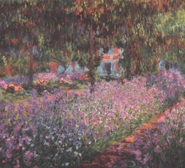 El jardín del artista en Giverny (iris) – Claude Monet Claude Monet mx.artemisreproduction.com