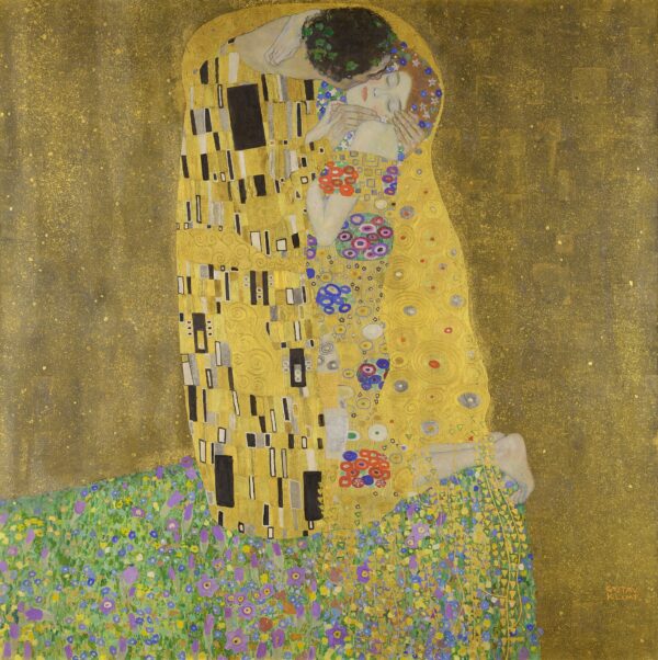 El beso – Gustav Klimt Cuadros Populares mx.artemisreproduction.com