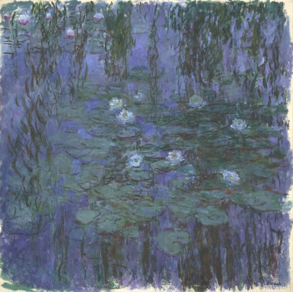 Los Nenúfares azules – Claude Monet Claude Monet mx.artemisreproduction.com