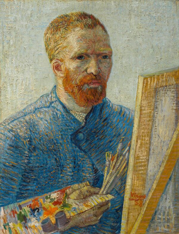 Autorretrato en el caballete – Van Gogh Serie de autorretratos de Vincent van Gogh mx.artemisreproduction.com