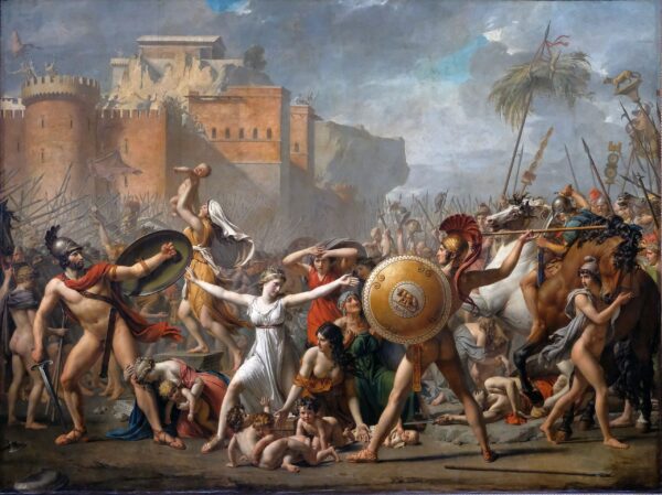 La intervención de las Sabinas – Jacques-Louis David Cuadros Populares mx.artemisreproduction.com