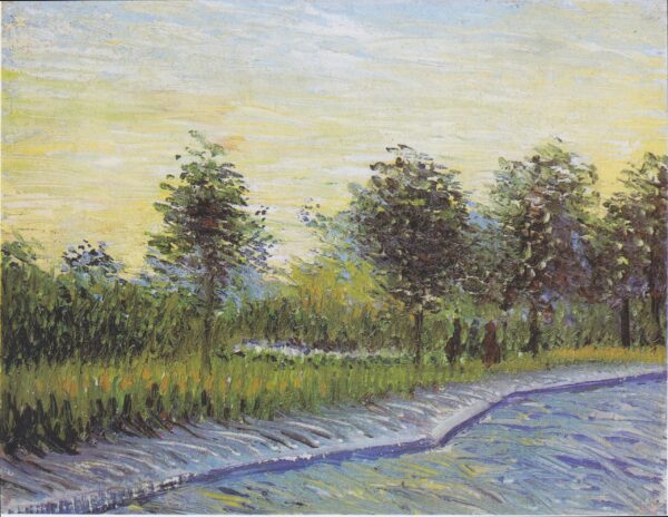 Camino en el parque Voyer d’Argenson – Van Gogh Vincent Van Gogh mx.artemisreproduction.com