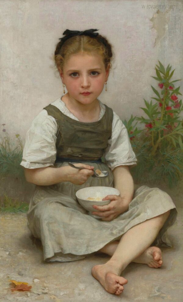 Desayuno de la mañana – William Bouguereau William Bouguereau mx.artemisreproduction.com