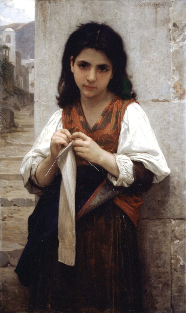 Petit tricoteur – William Bouguereau se traduce al español mexicano como “Pequeño tejedora – William Bouguereau William Bouguereau mx.artemisreproduction.com