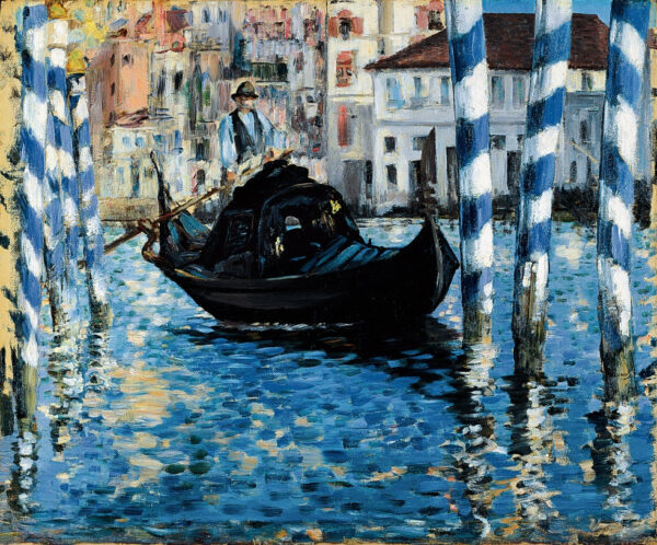 El Gran Canal en Venecia – Edouard Manet Édouard Manet mx.artemisreproduction.com